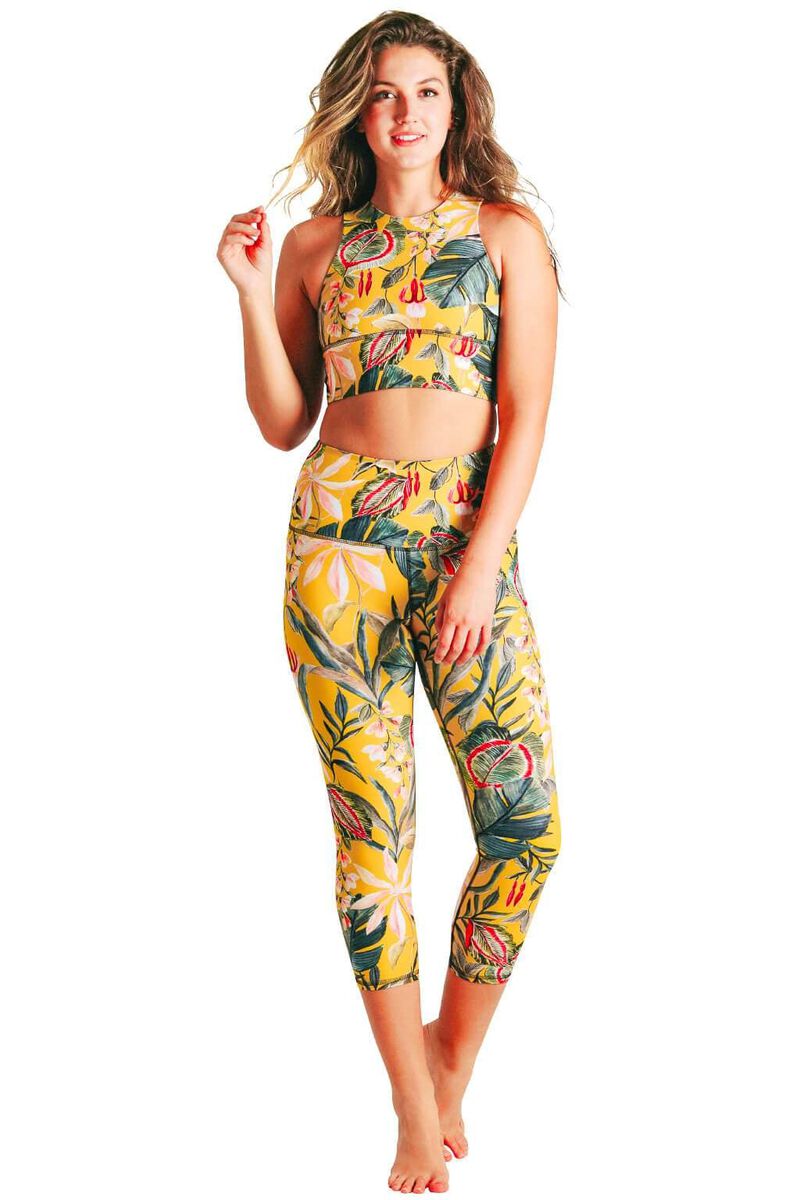 Capri Legging - Curry Up image number 2