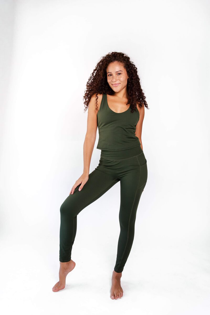 Nonstop Legging - Forest Green image number 0