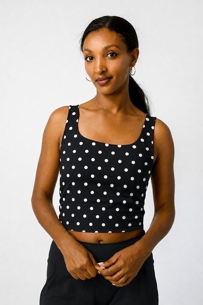 Om Tank - Polka Dot
