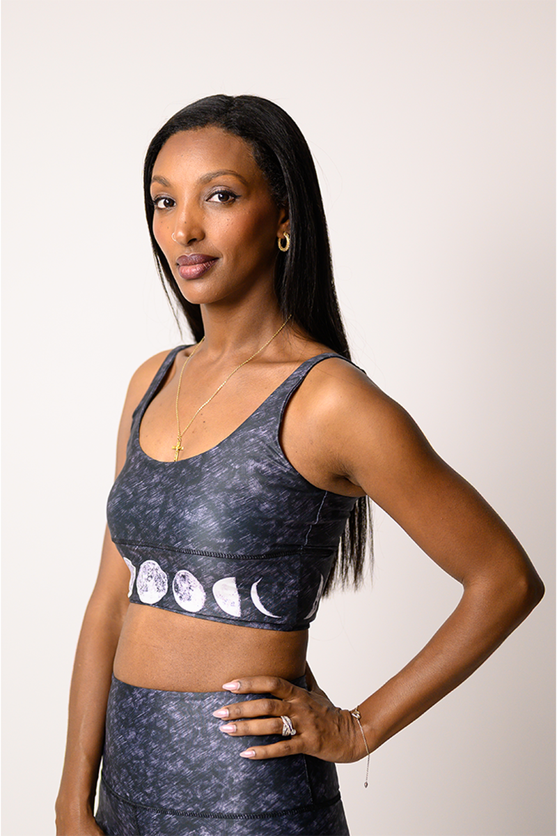 Limitless Sports Bra - Moon Phase image number 1