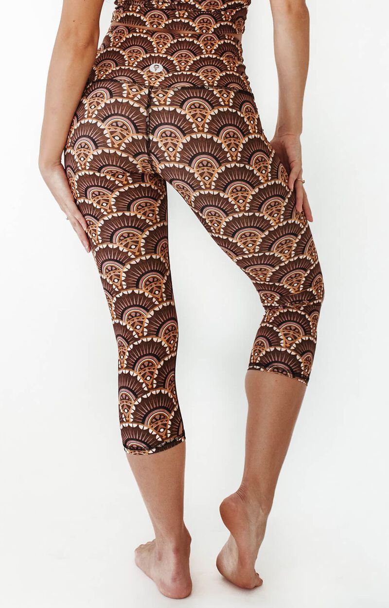 Capri Legging - Art Deco image number 4