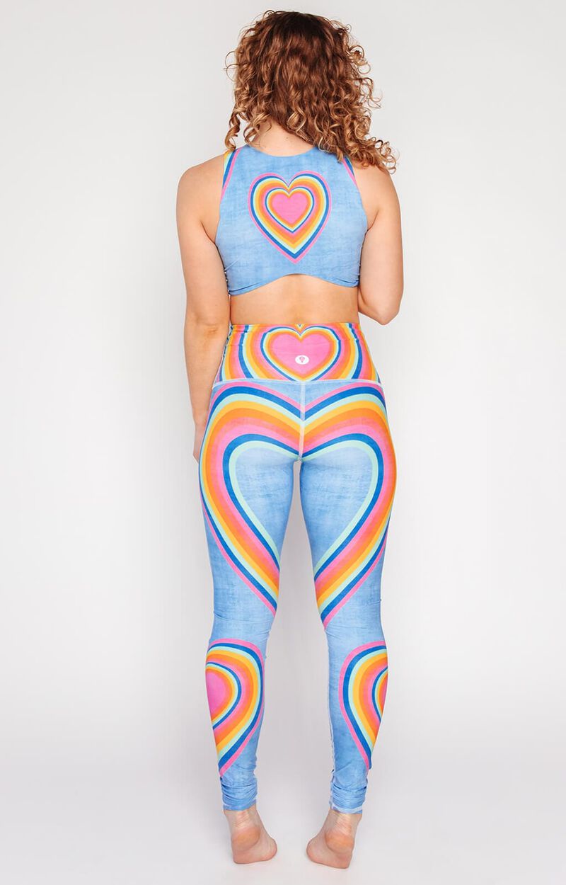 YD Legging - Rainbow Love image number 3