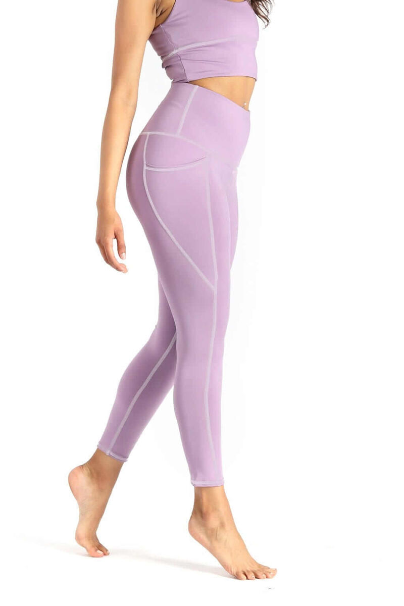 7/8 Boundless Legging with Pockets in Amethyst image number 0