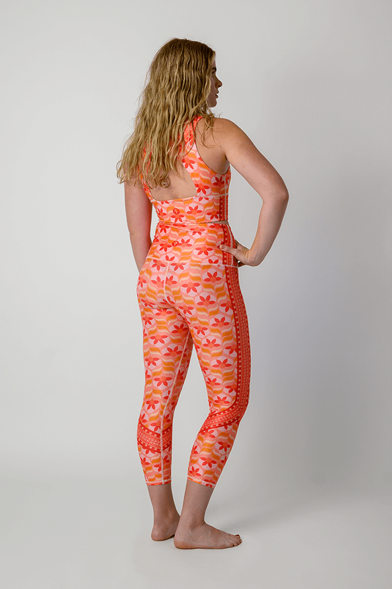 Capri Legging - Peach Out image number 4