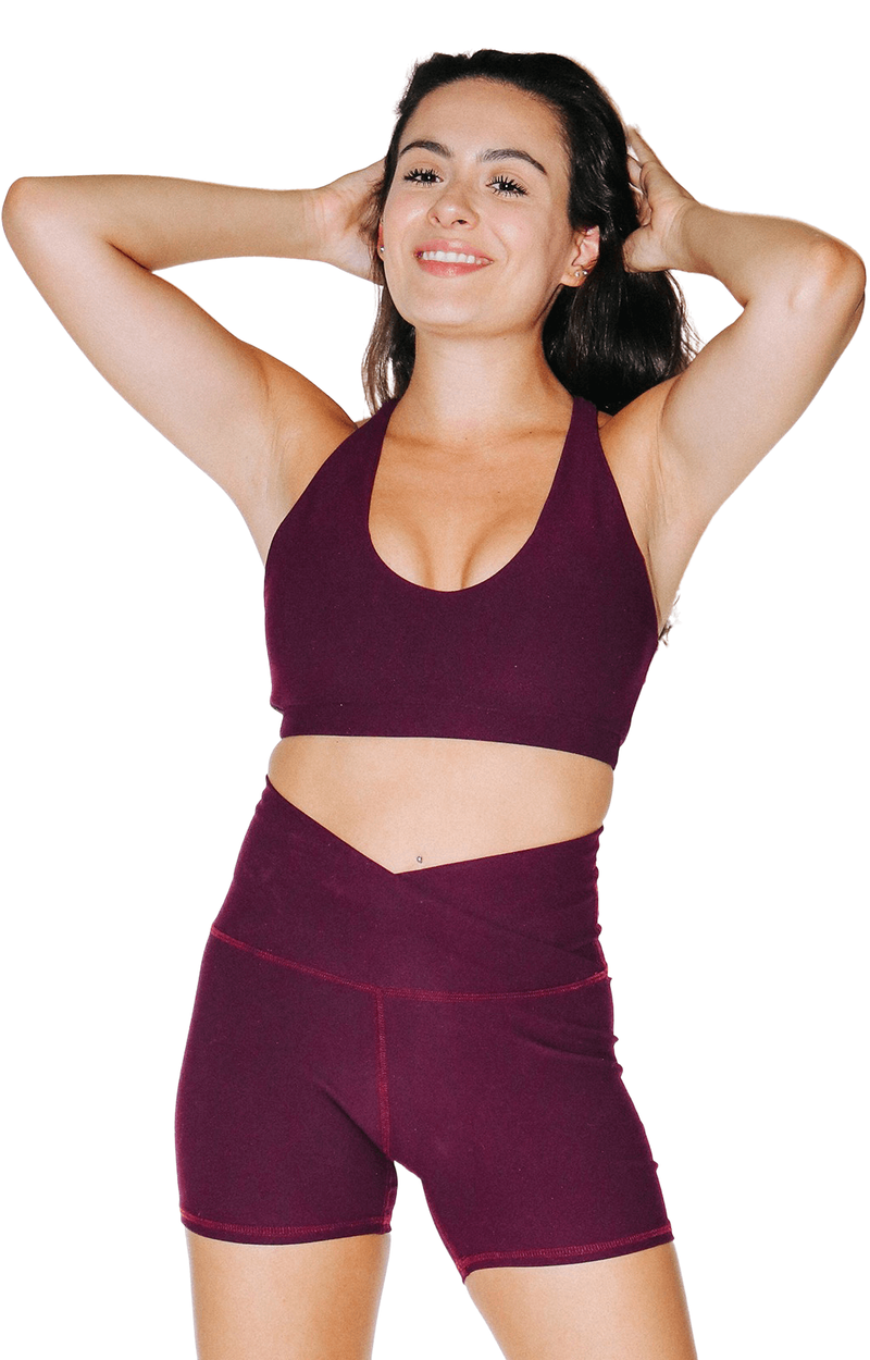 Mystique Bra - Maroon image number 3
