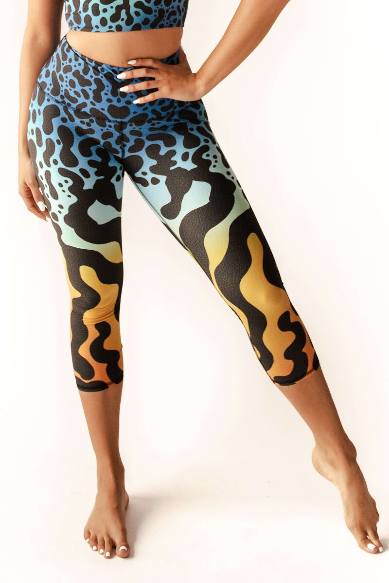 Capri Legging - Natures Poison image number 0