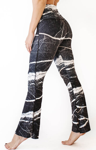 Split 'N Flare Pant - River Rock