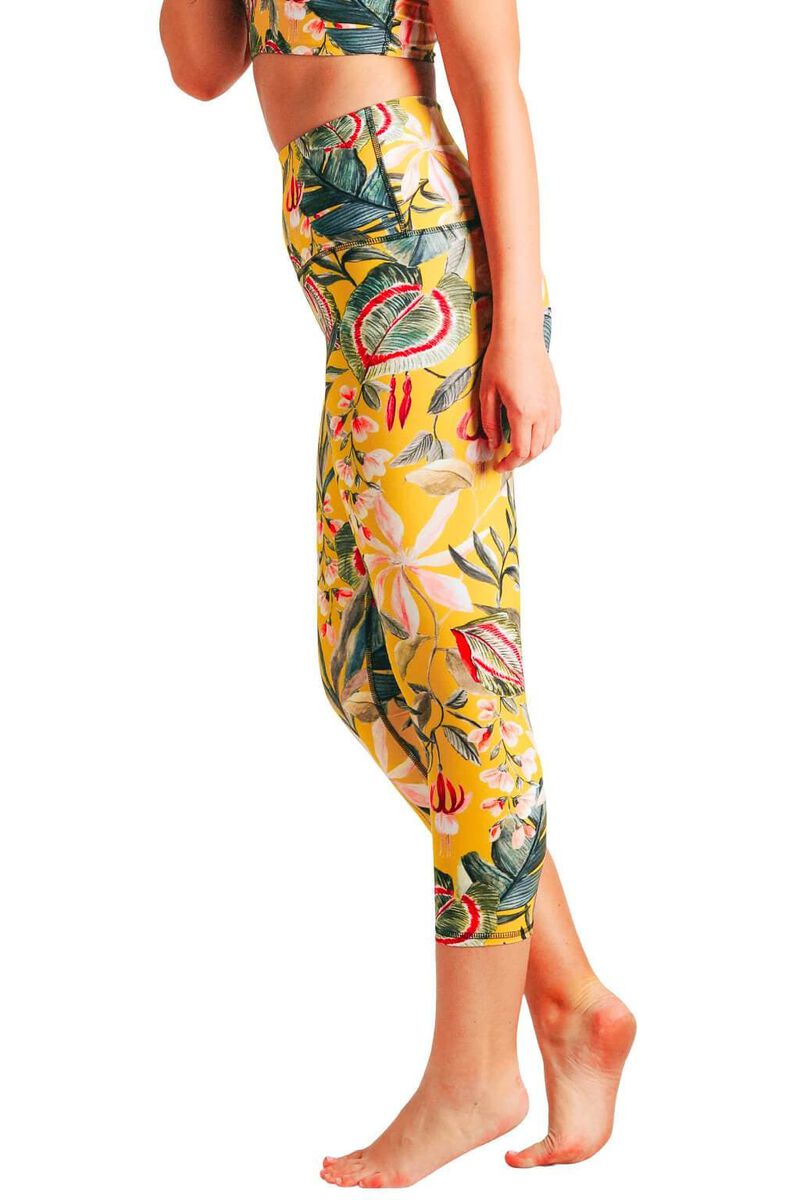 Capri Legging - Curry Up image number 4