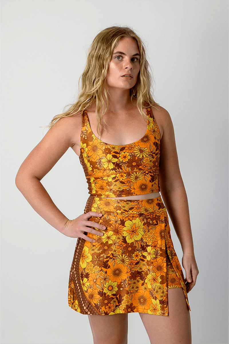 Court Skort - Flower Power image number 0