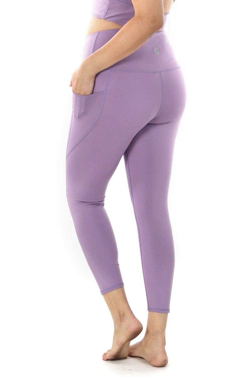 7/8 Boundless Legging with Pockets in Amethyst image number 7