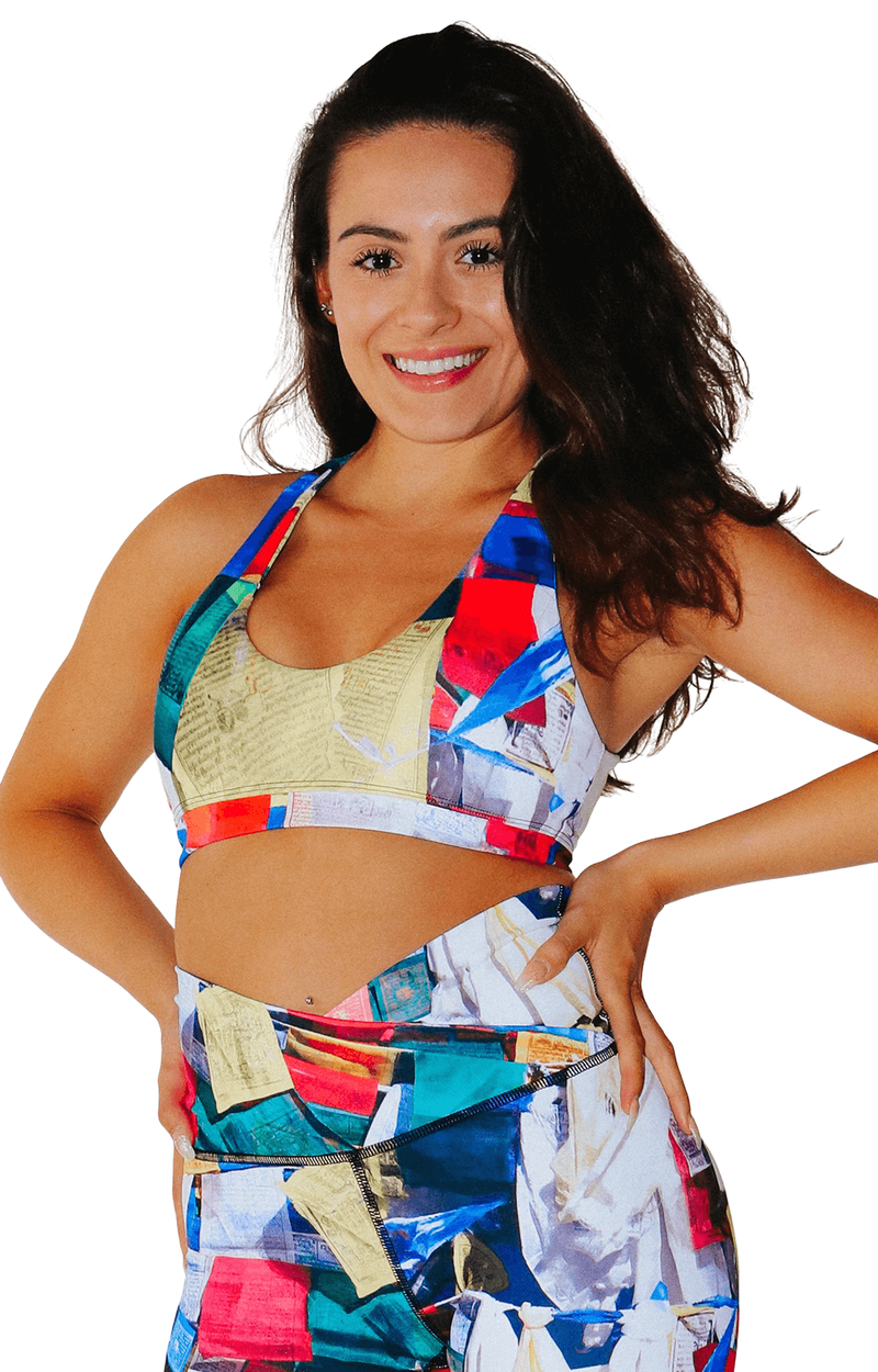 Mystique Bra - Tibet Flag image number 1