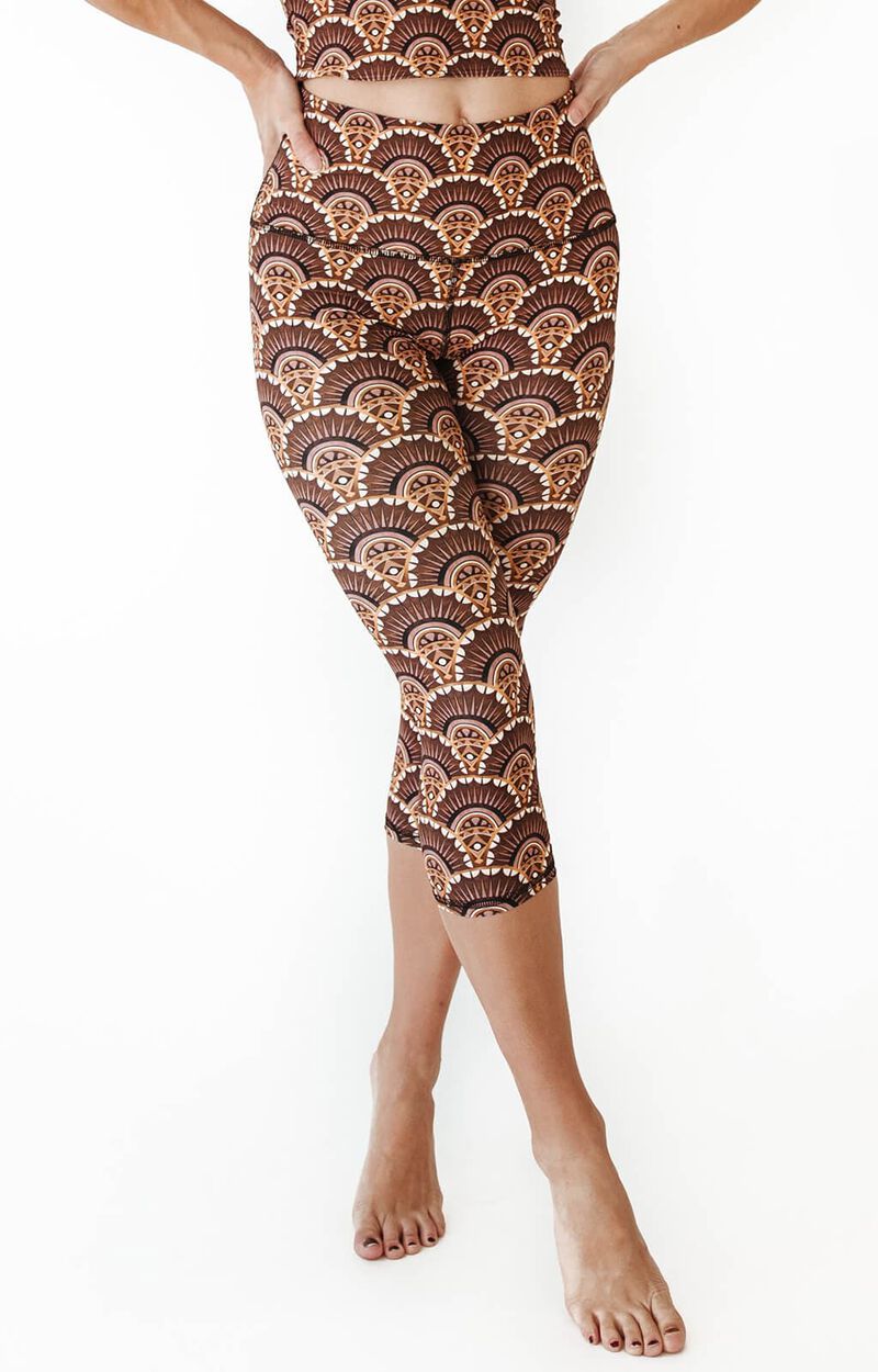 Capri Legging - Art Deco image number 1