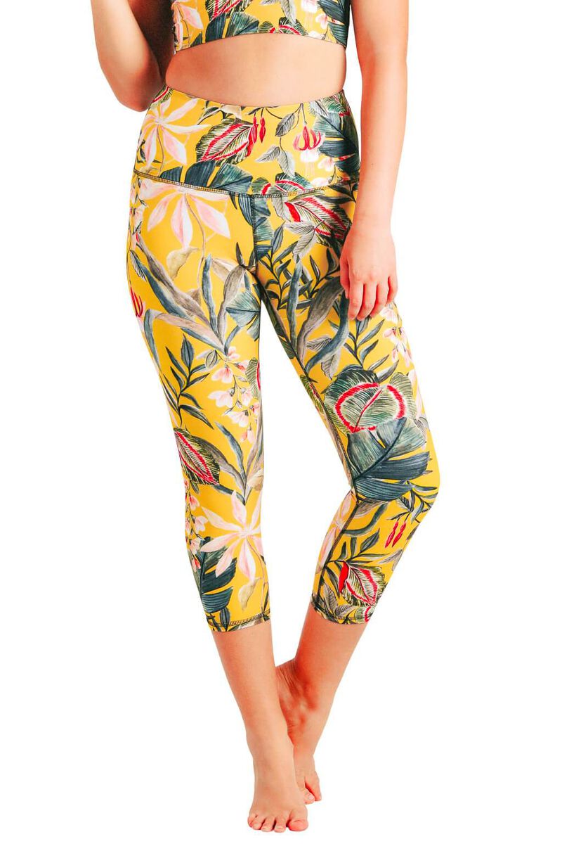 Capri Legging - Curry Up image number 0