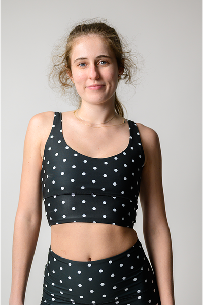 Limitless Sports Bra - Polka Dot