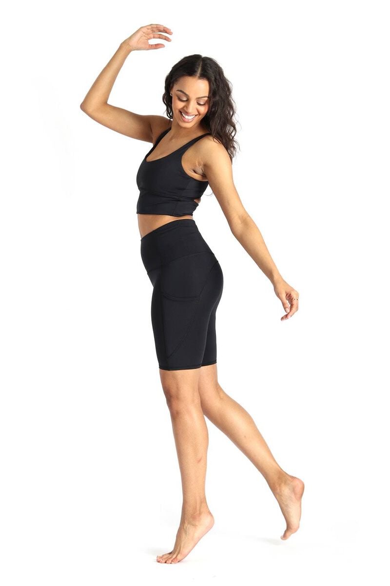 Limitless Sports Bra - Jet Black image number 3