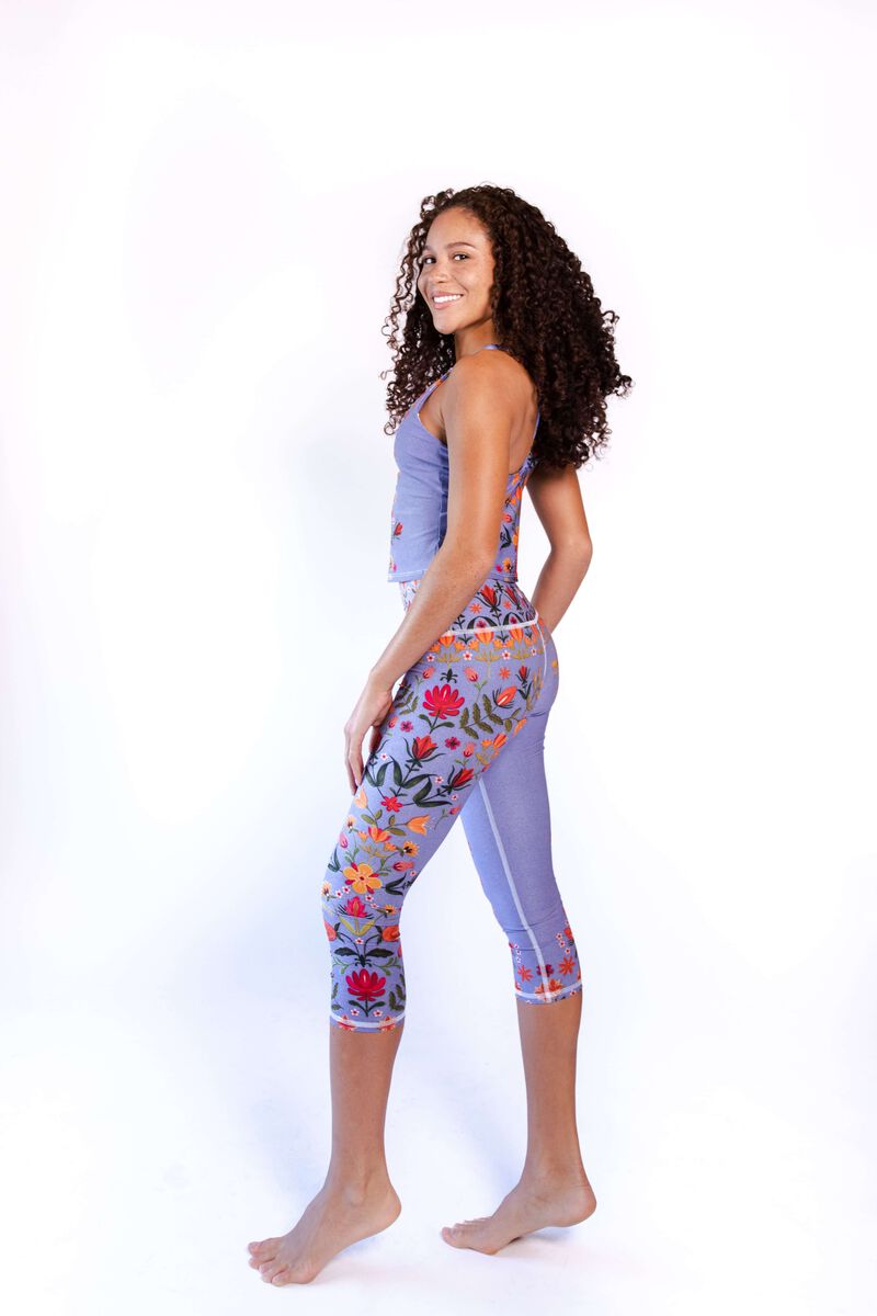 Capri Legging - Lavender Love image number 2