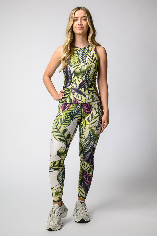 Yoga Democracy Women's Leaf it to Me Eco-Friendly Yoga Leggings
