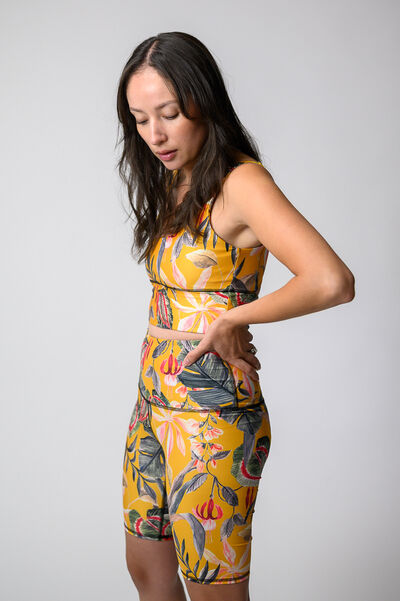 Biker Shorts - Curry Up