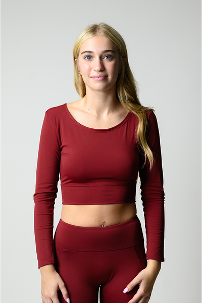 Ballet Barre Top - Crushed Cherry