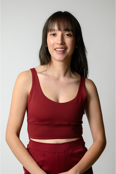 Limitless Sports Bra - Crushed Cherry