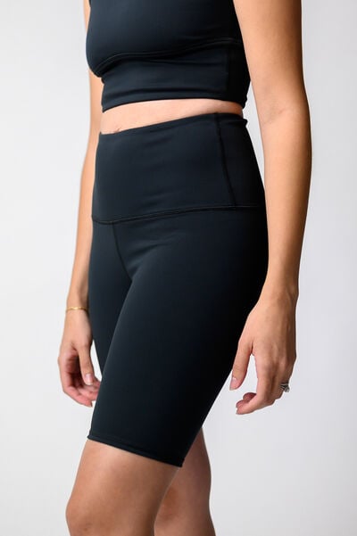 Biker Short - Jet Black