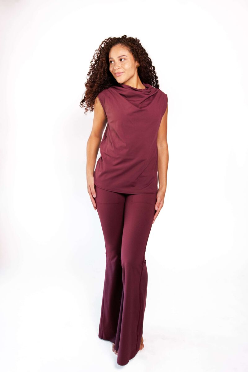 Goddess Tank - Maroon image number 0