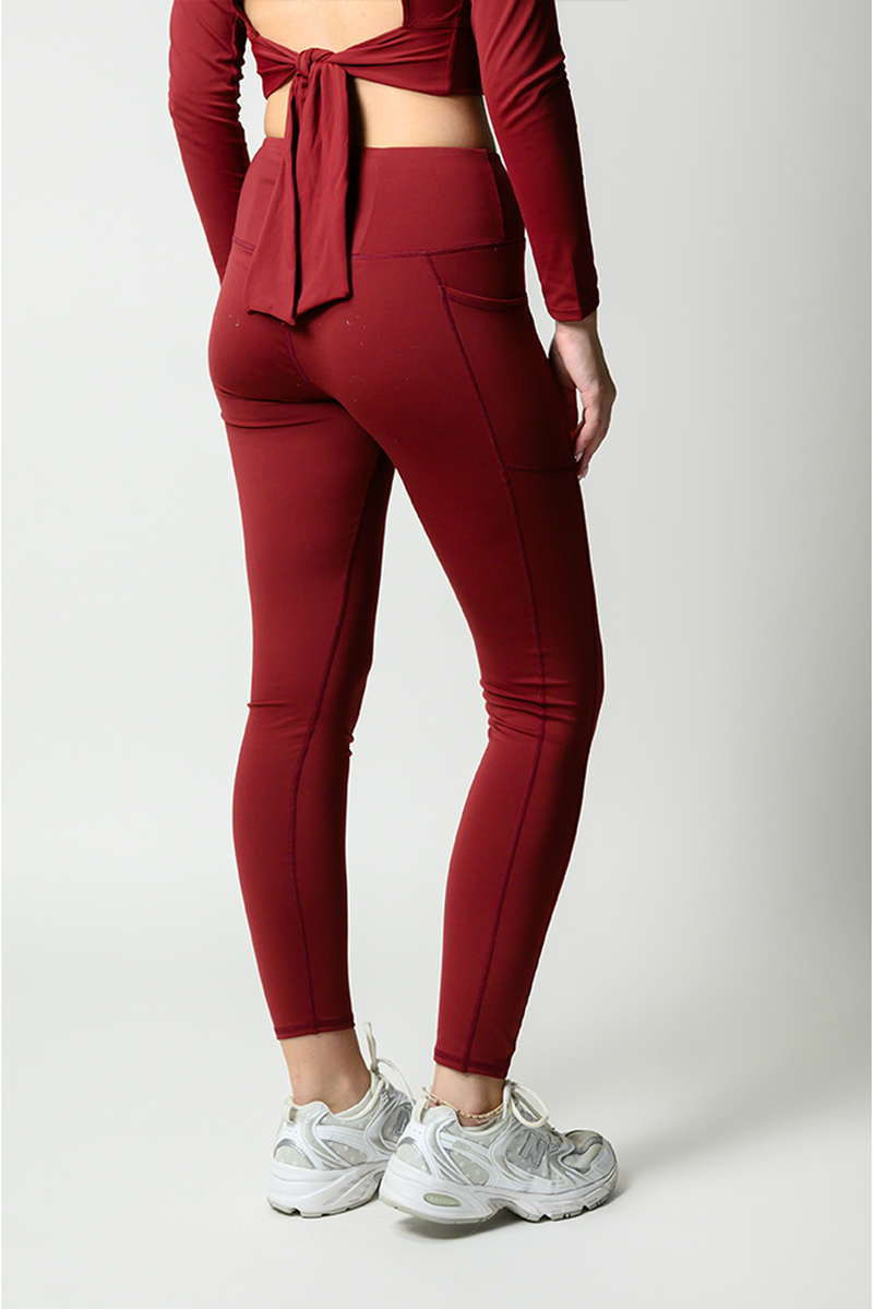 Nonstop Legging - Crushed Cherry image number 3