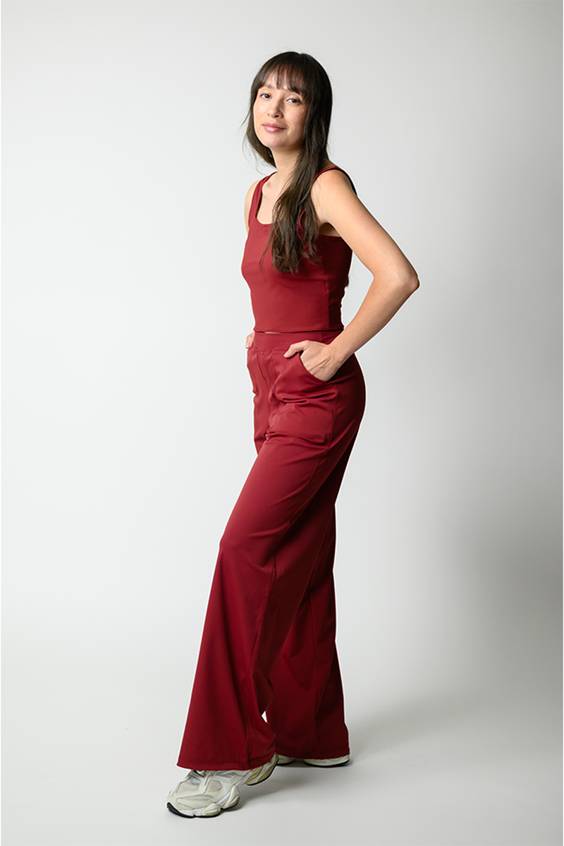 Ultimate Trouser - Crushed Cherry image number 3
