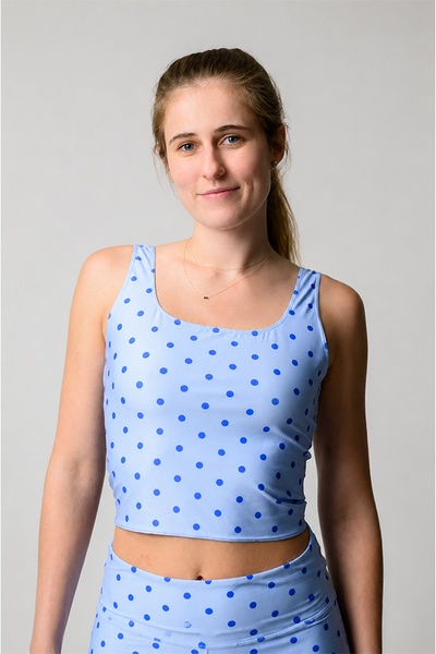 Om Tank - Polka Dot in Dreamcloud