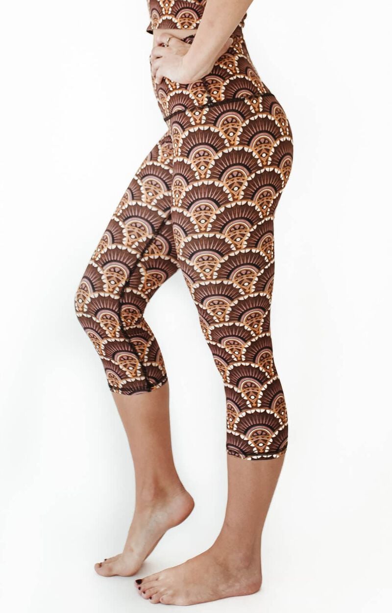 Capri Legging - Art Deco image number 2