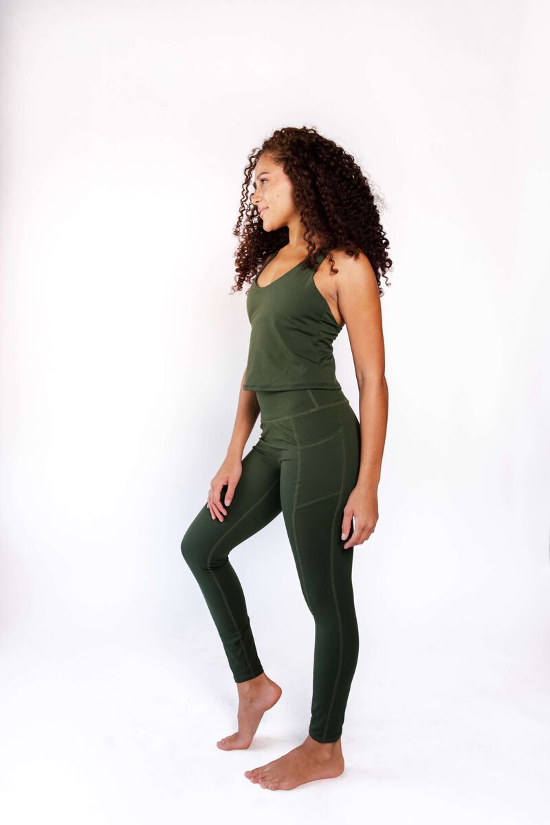 Vitality Tank - Forest Green image number 2