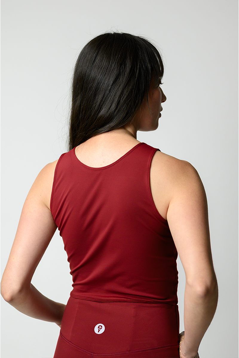 Ready or Knot Tank - Crushed Cherry image number 3