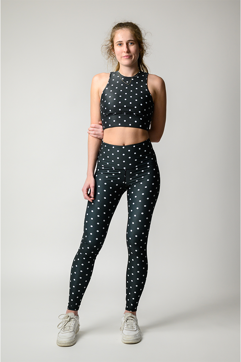 Free Range Sports Bra - Polka Dot image number 3