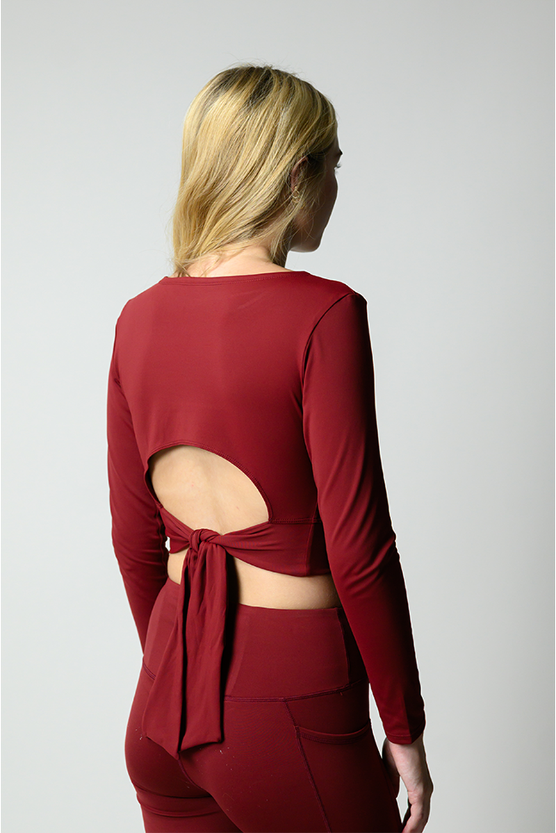 Ballet Barre Top - Crushed Cherry image number 3