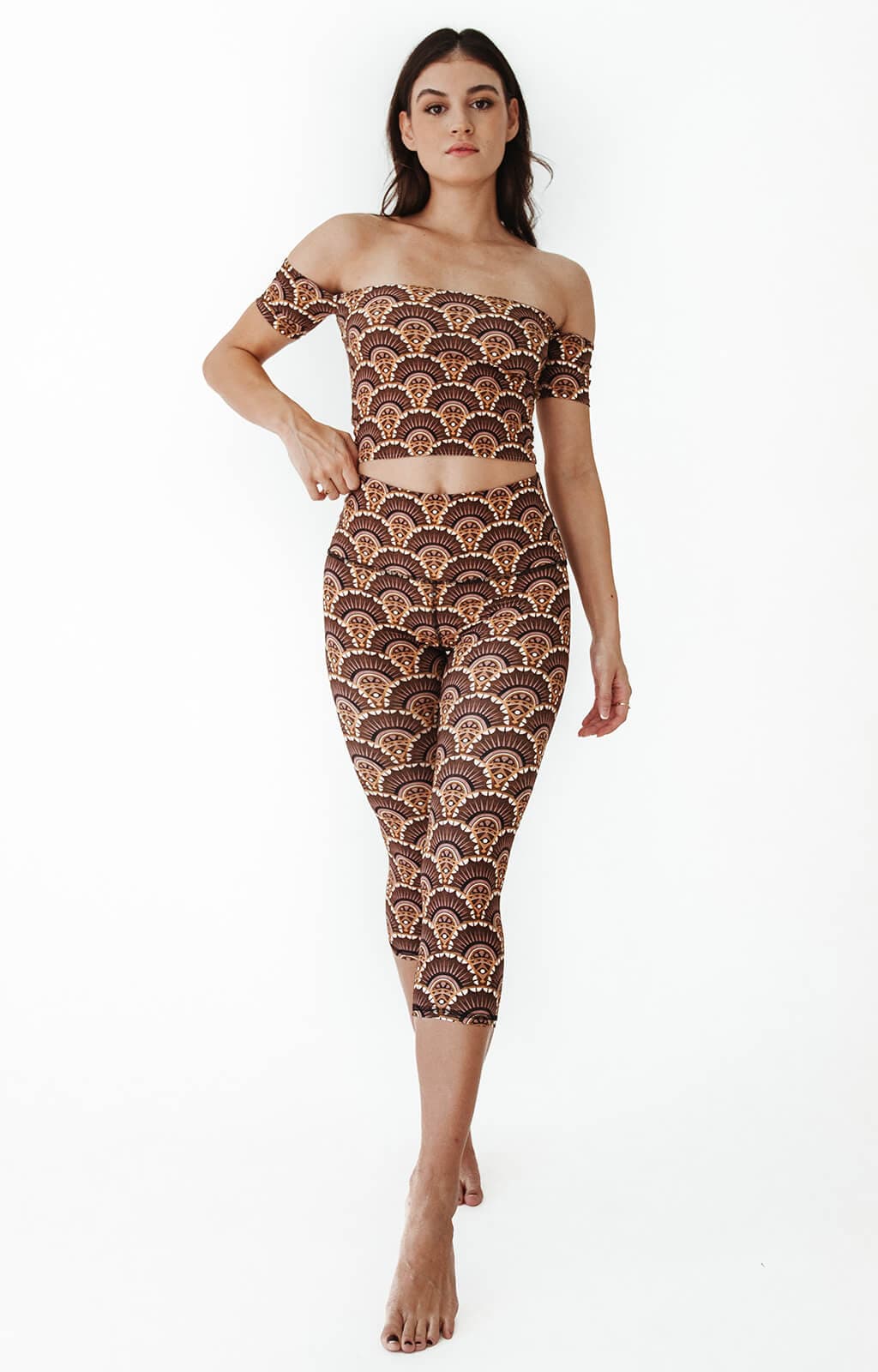 Capri Legging - Art Deco image number 3.0