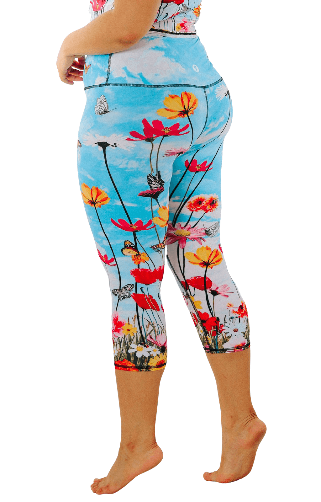 Capri Legging - Flower Bomb image number 4.0