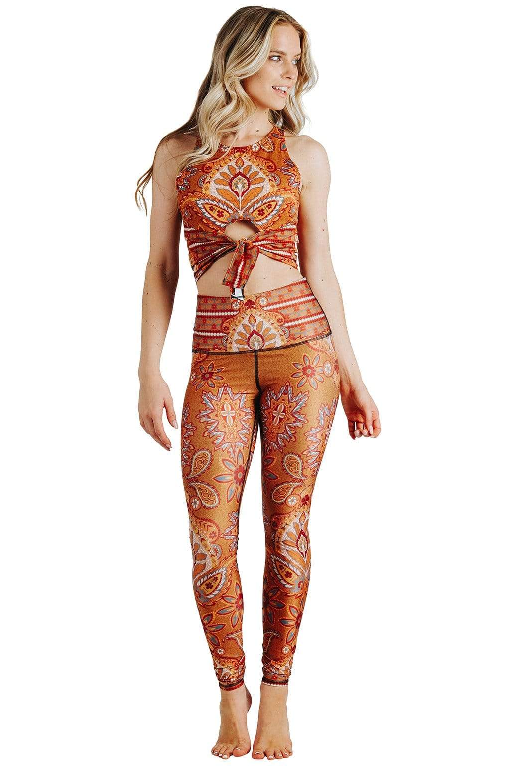YD Legging - Rad Paisley image number 2.0