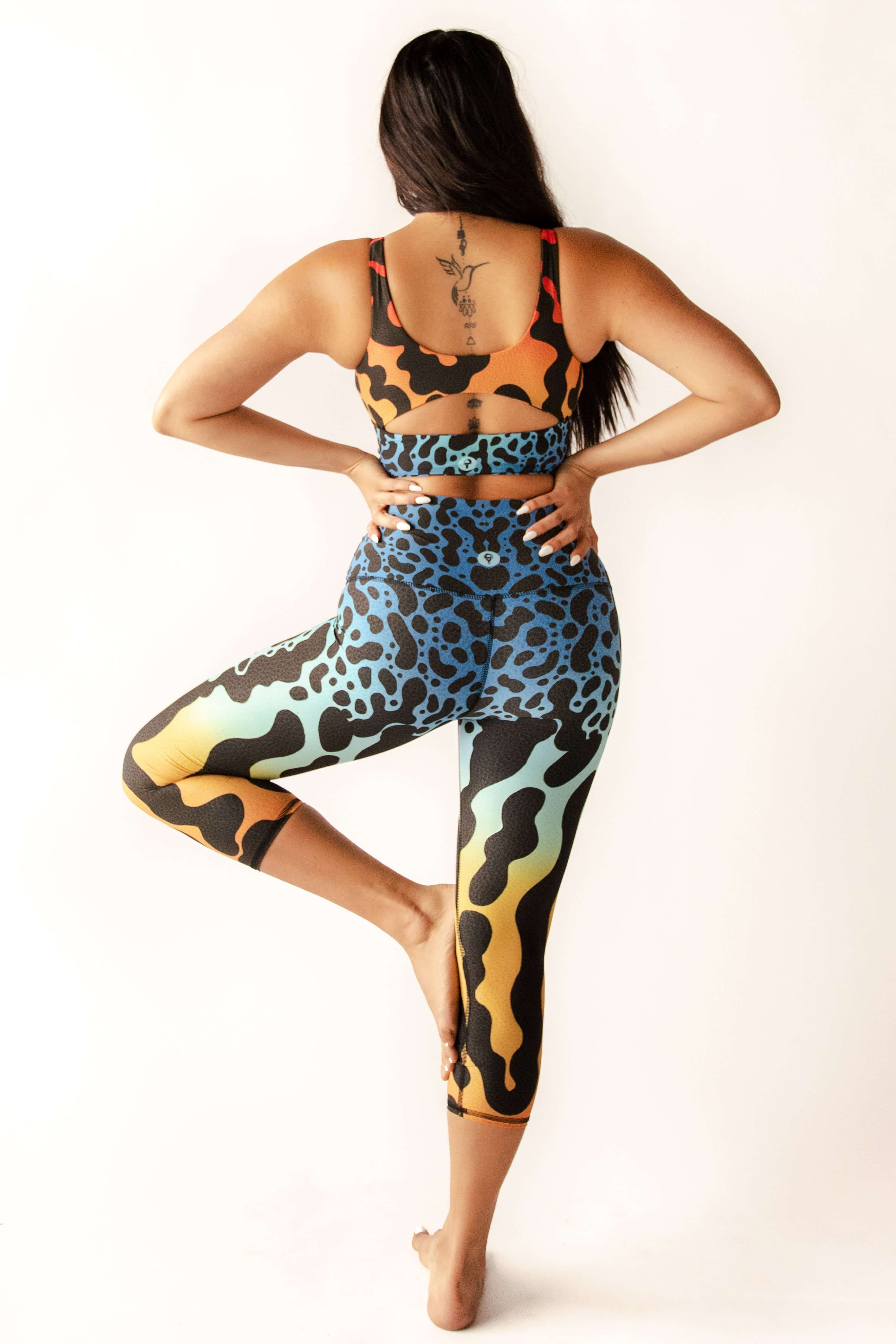 Capri Legging - Natures Poison image number 2.0