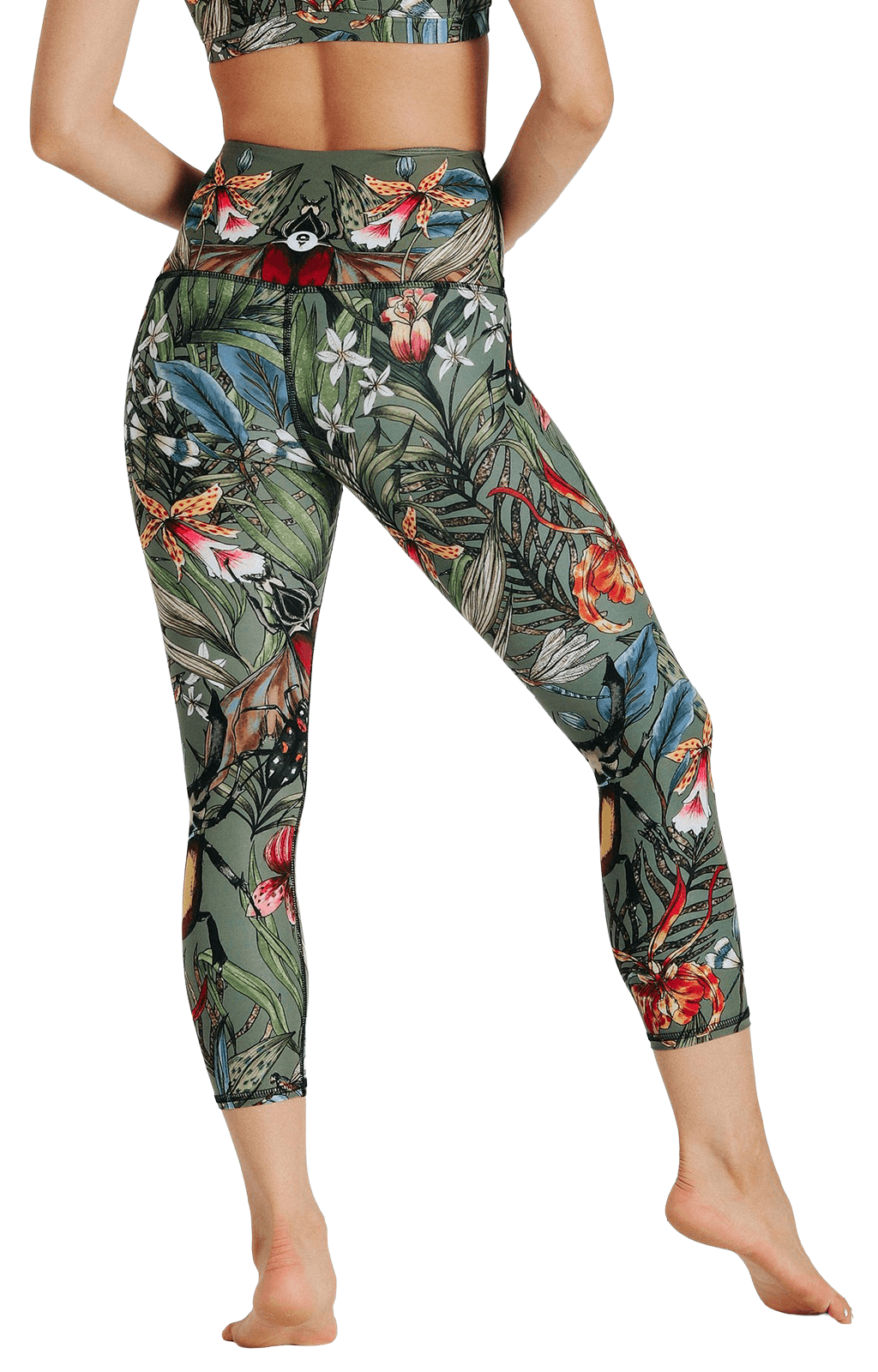 Capri Legging - Green Thumb image number 3.0