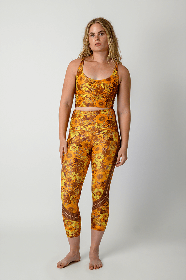 Capri Legging - Flower Power image number 4.0