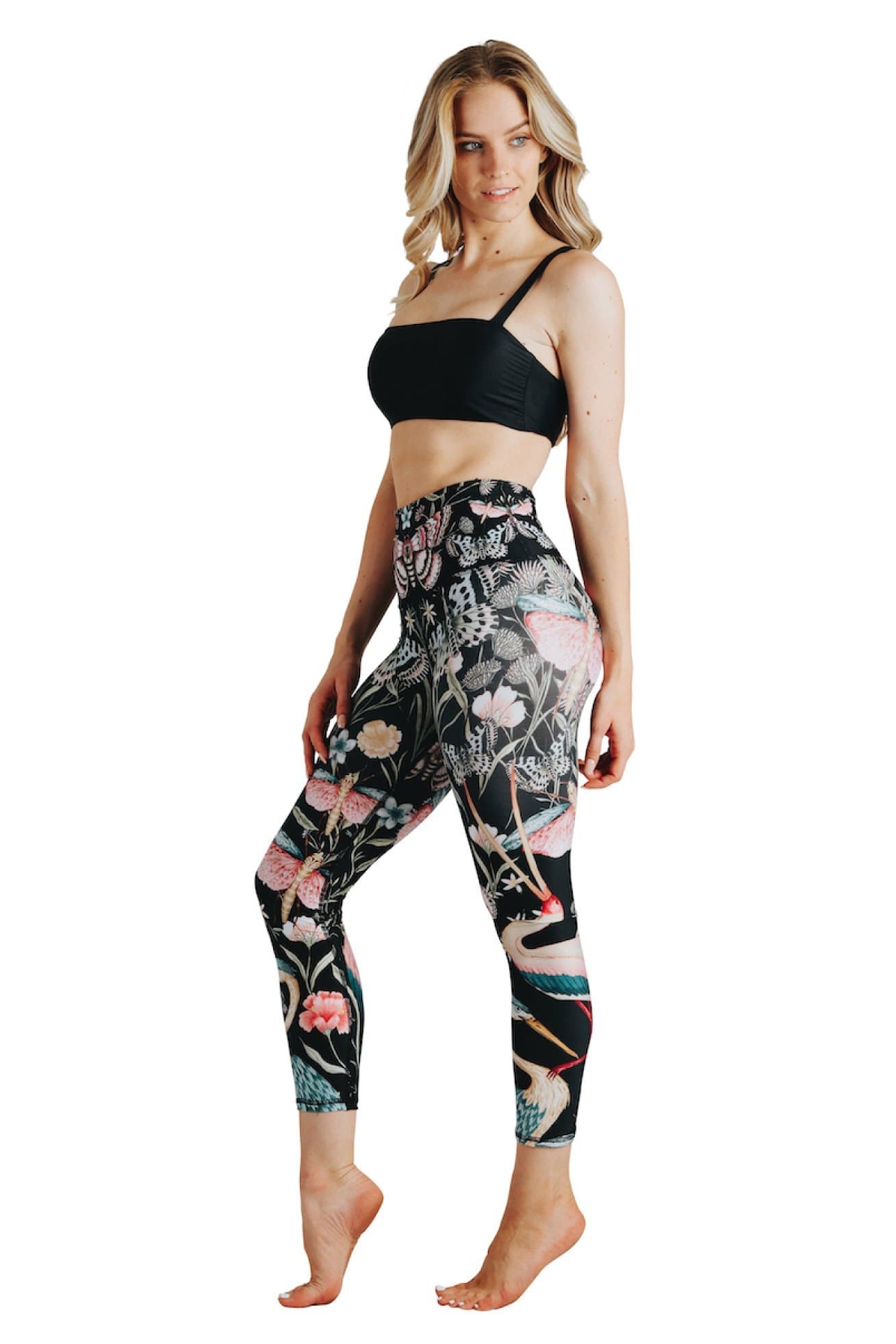 Capri Legging - Pretty In Black image number 1.0