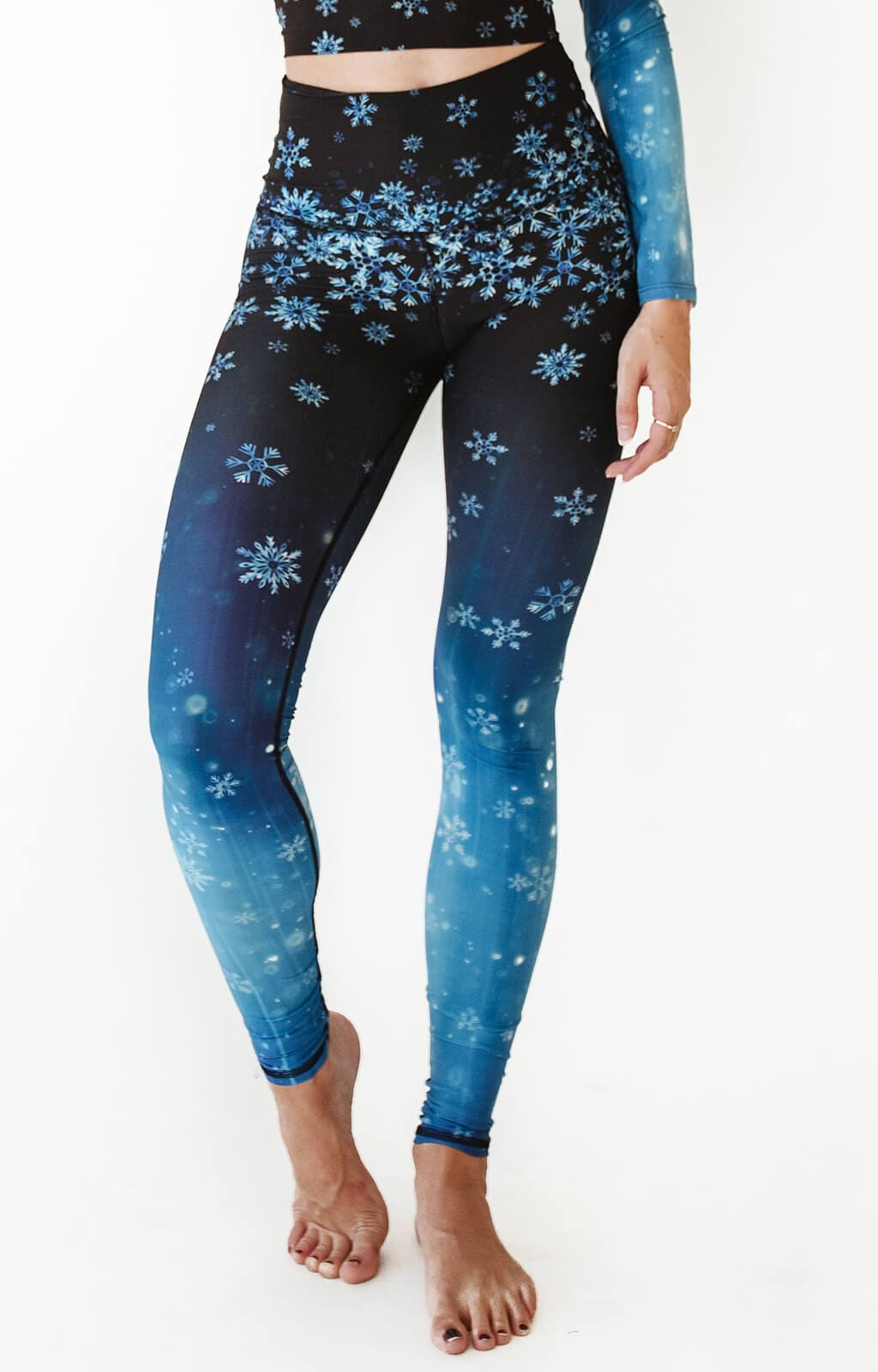 YD Legging - Snowy Night