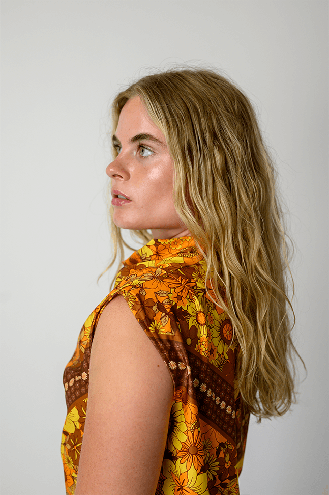 Goddess Tank - Flower Power image number 2.0