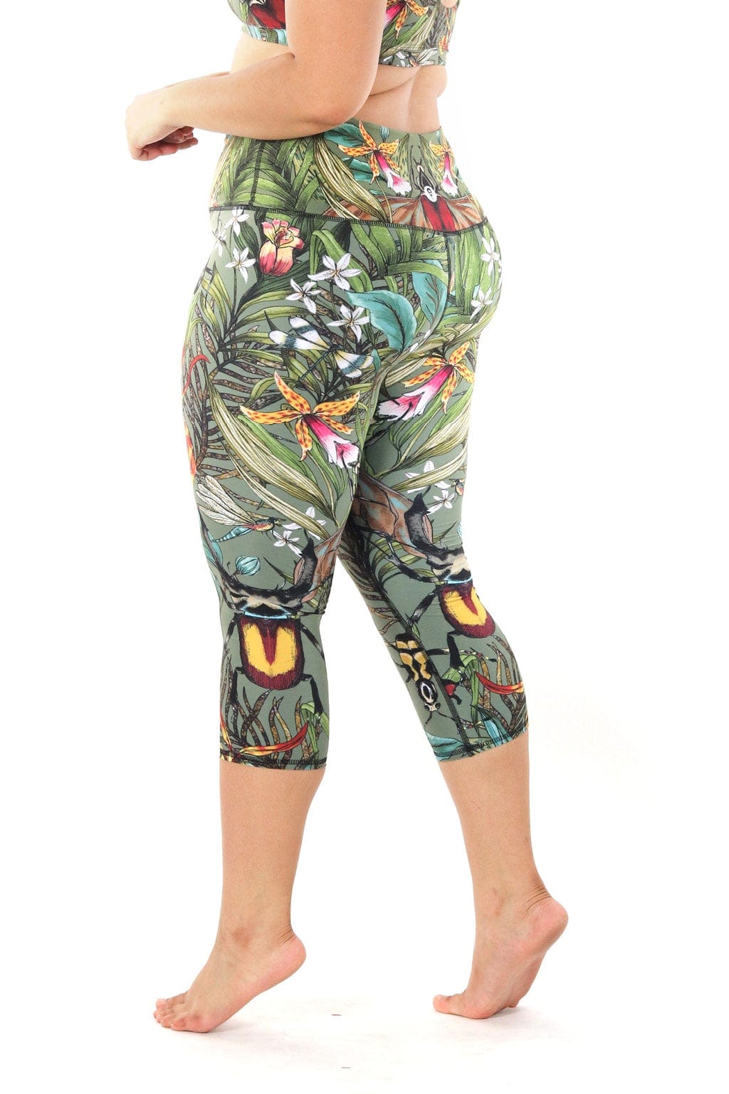 Capri Legging - Green Thumb image number 5.0