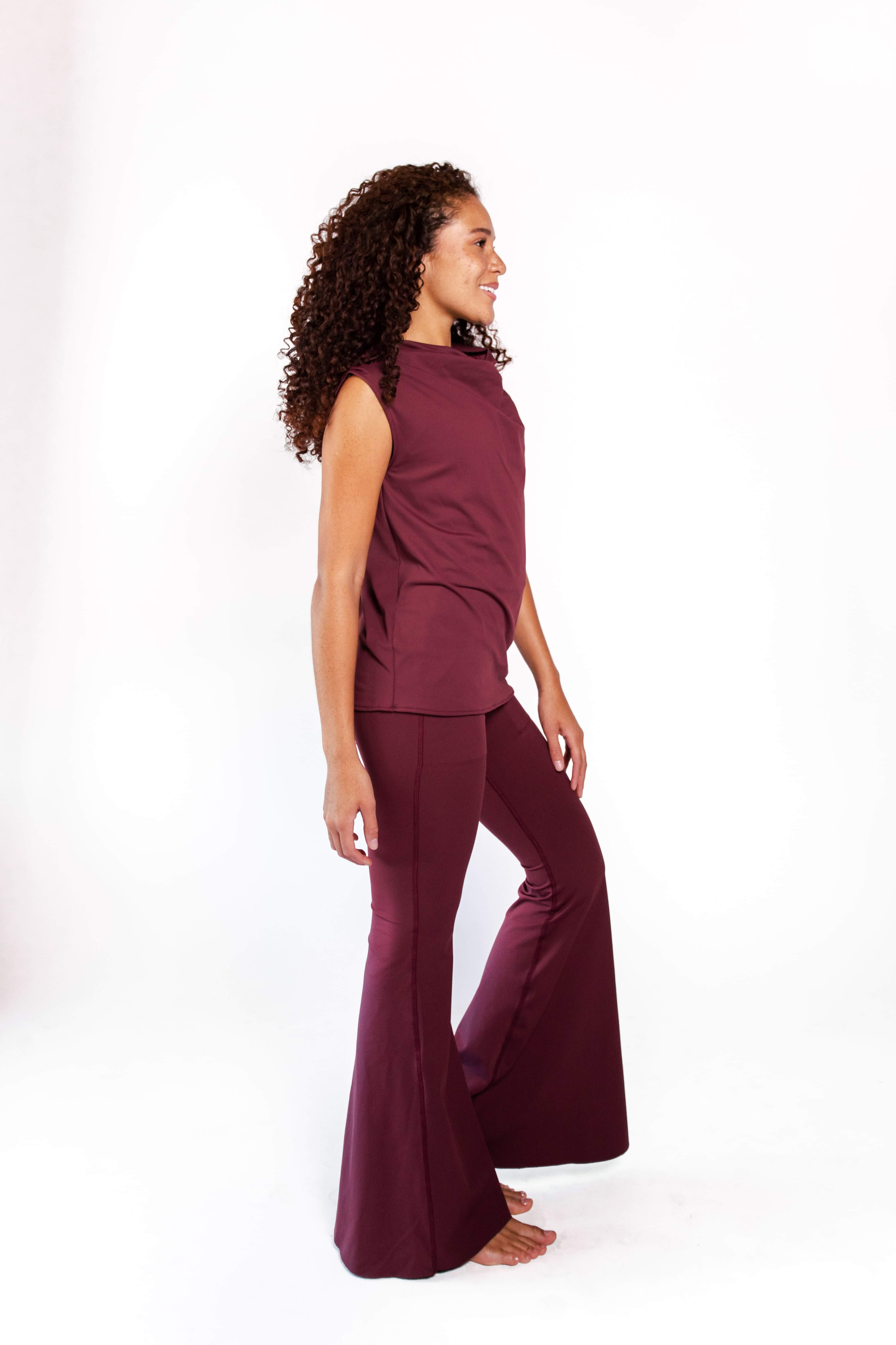 Goddess Tank - Maroon image number 3.0