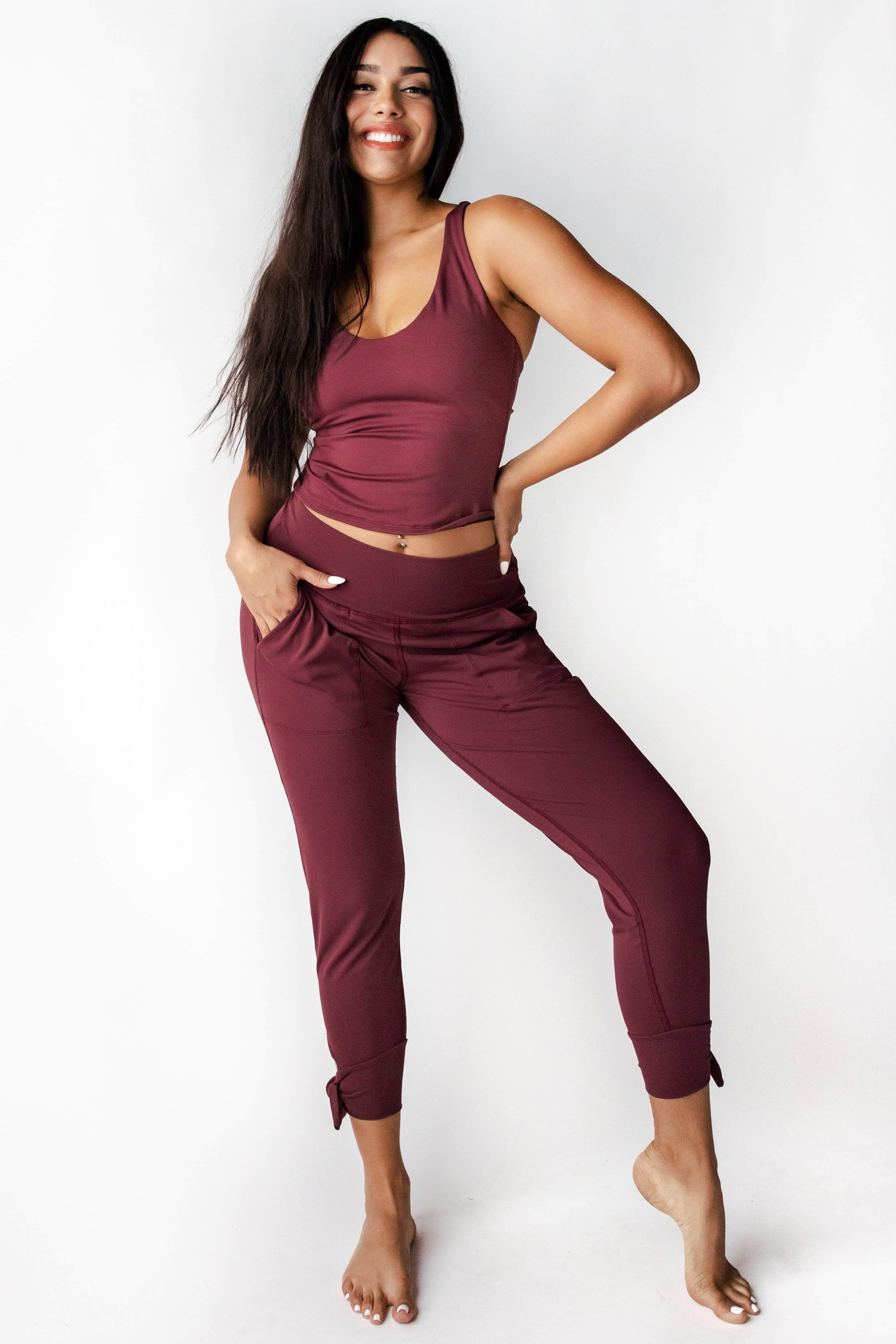 Sunday Jogger - Maroon image number 3.0