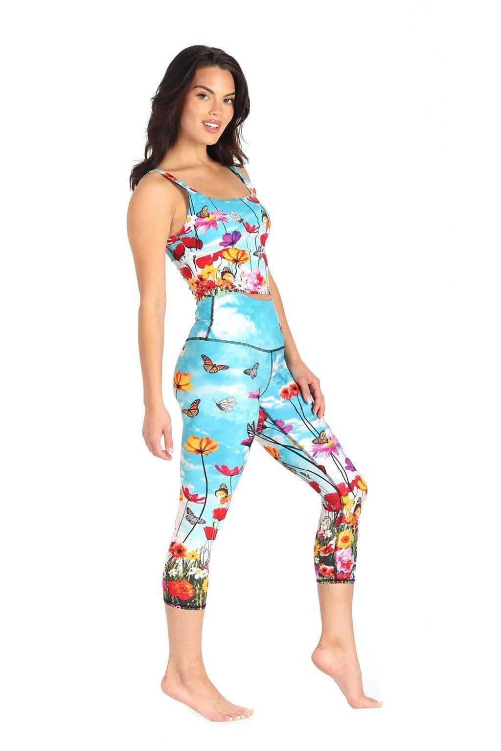 Capri Legging - Flower Bomb image number 3.0