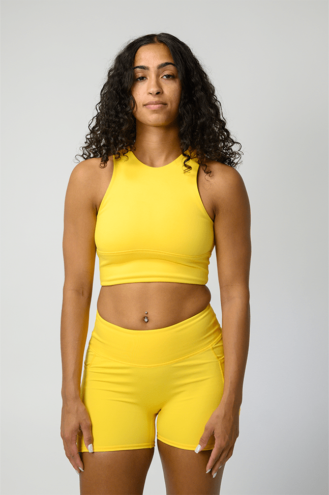 Free Range Sports Bra - Sunbeam