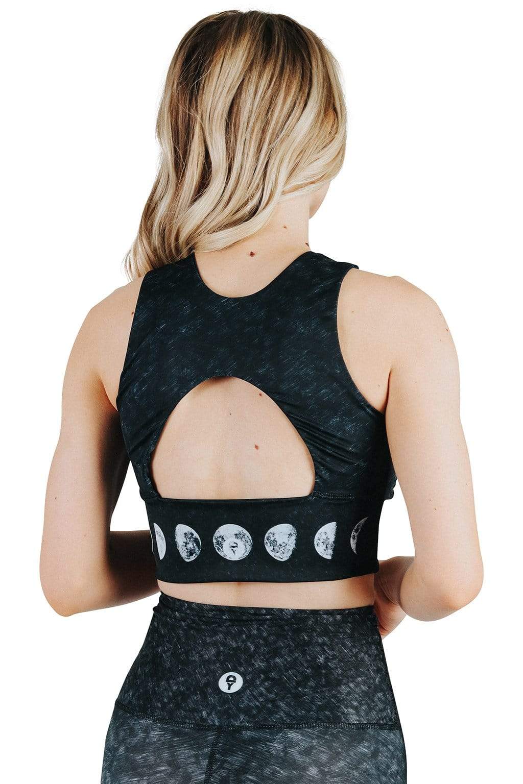 Free Range Sports Bra - Just a Dark Moon Phase image number 1.0