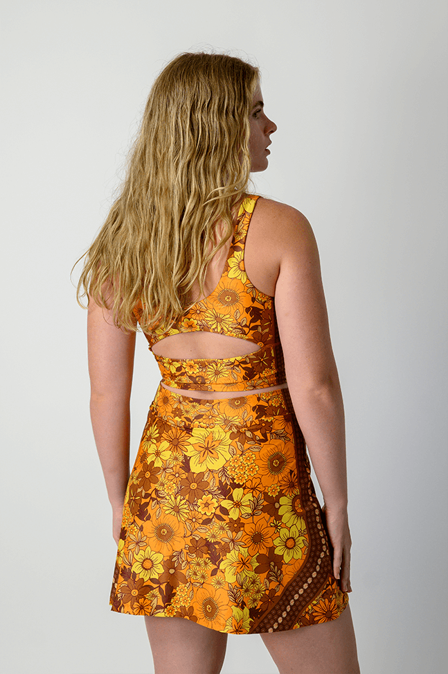 Court Skort - Flower Power image number 4.0